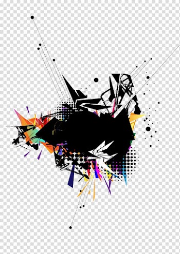 Black and white abstract graphic, Web development Web design Web banner, Cool dark background transparent background PNG clipart