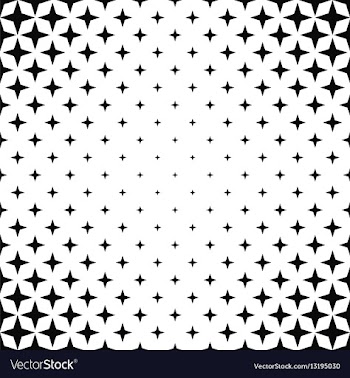 Black and white abstract pattern background vector image