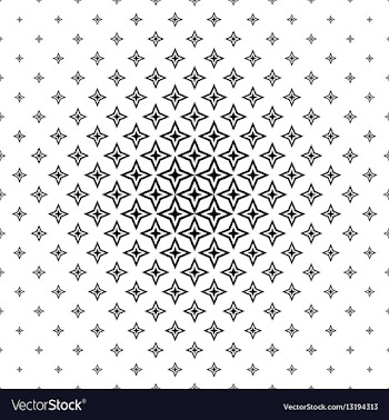 Black and white abstract polygon pattern design vector image