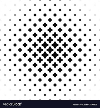 Black and white abstract polygon pattern vector image