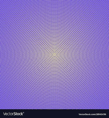Black and white abstract round circle pattern vector image