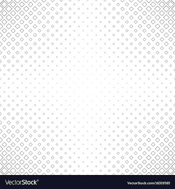 Black and white abstract square pattern vector image