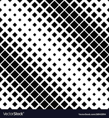 Black and white abstract square pattern vector image