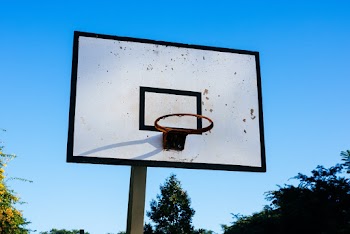 Black And White Basketball Hoop 