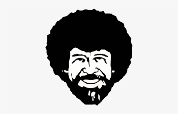 Black And White Butterfly Outline Clipart Download - Bob Ross ...