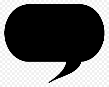 Black and white Circle Angle Wallpaper - Speech Bubble Transparent ...