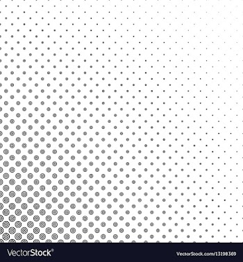 Black and white circle pattern design background vector image