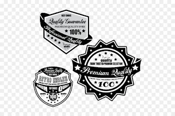 Black and white Clip art - Black and white ribbons surround the polygon icon 