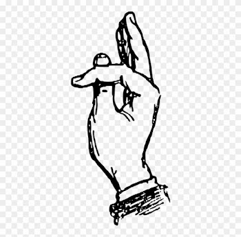 Black And White Computer Icons Download Drawing Sign - Asl Clip Art Alphabet