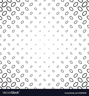 Black and white diagonal ellipse pattern vector image