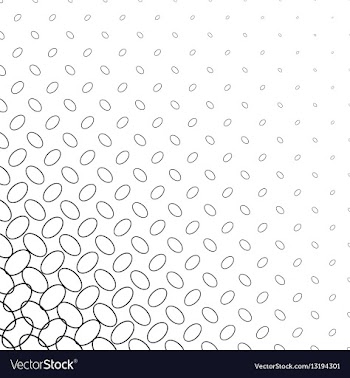 Black and white diagonal ellipse pattern vector image
