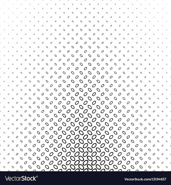 Black and white diagonal ellipse pattern vector image