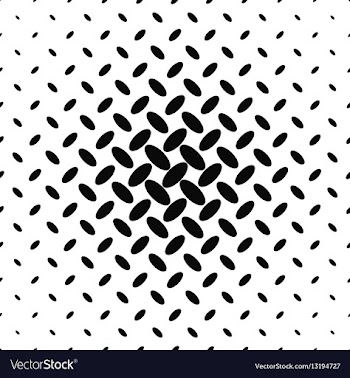 Black and white diagonal ellipse pattern vector image