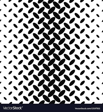 Black and white diagonal ellipse pattern vector image