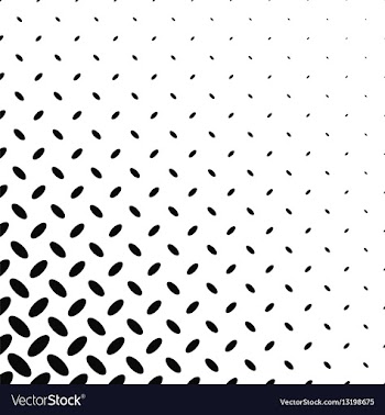 Black and white diagonal ellipse pattern vector image