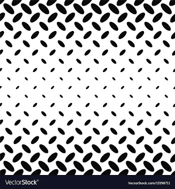 Black and white diagonal ellipse pattern vector image