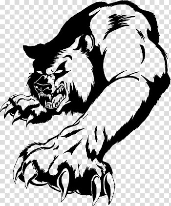 Black and white Dog Drawing Tattoo , TRIBAL ANIMAL transparent background PNG clipart
