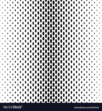 Black and white ellipse pattern background vector image