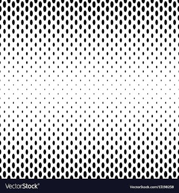 Black and white ellipse pattern background vector image