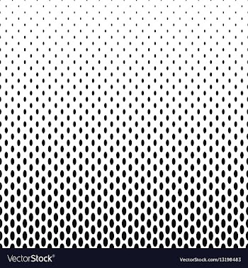 Black and white ellipse pattern background vector image
