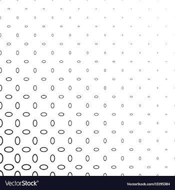 Black and white ellipse ring pattern background vector image