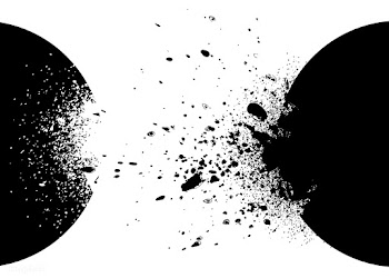 Black and white explosion background | Free stock vector - 579994