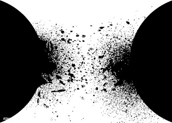 Black and white explosion background | Free stock vector - 580013