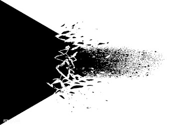 Black and white explosion background | Free stock vector - 580019