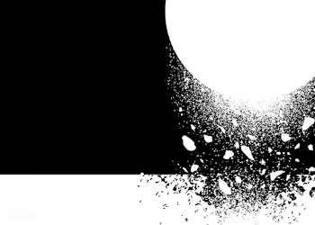 Black and white explosion background | Free stock vector - 580020