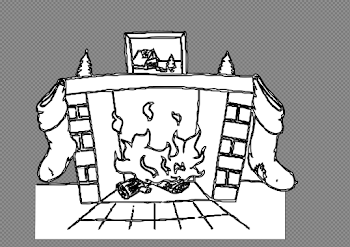 Black And White Fire Clipart Borders - Clip Art Library