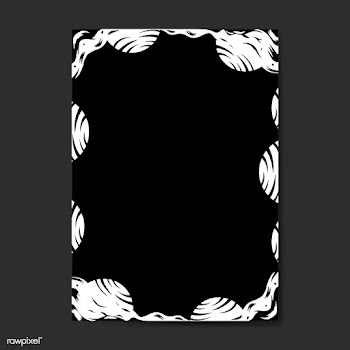 Black and white frame | Free stock vector - 560562