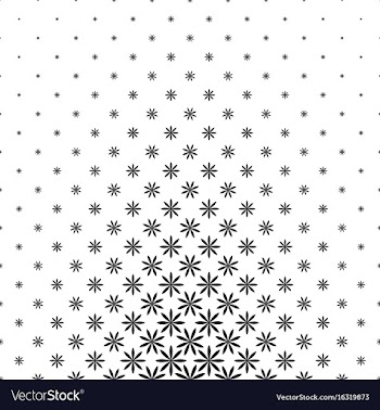 Black and white geometric pattern - background vector image