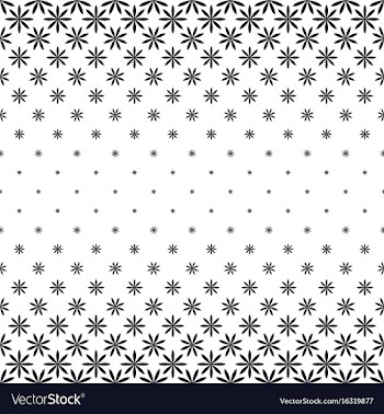 Black and white geometric pattern - background vector image