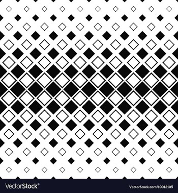 Black and White Geometric Patterned Background vector image
