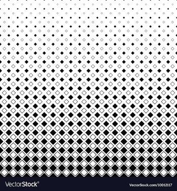 Black and White Geometric Patterned Background vector image