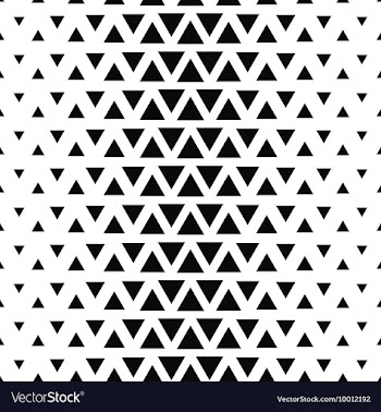 Black and White Geometric Patterned Background vector image