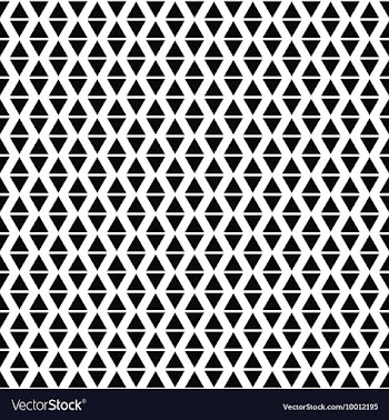 Black and White Geometric Patterned Background vector image