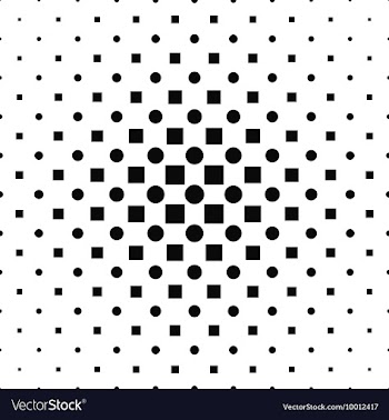 Black and White Geometric Patterned Background vector image