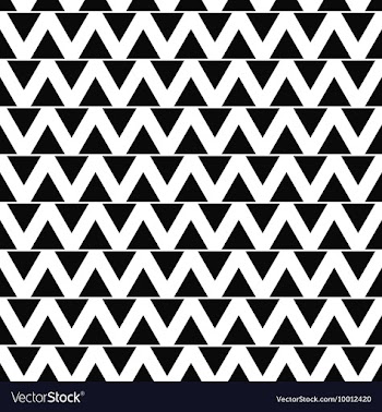 Black and White Geometric Patterned Background vector image