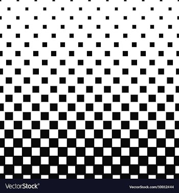Black and White Geometric Patterned Background vector image