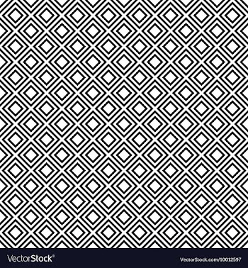 Black and White Geometric Patterned Background vector image