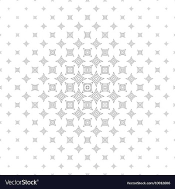 Black and White Geometric Patterned Background vector image