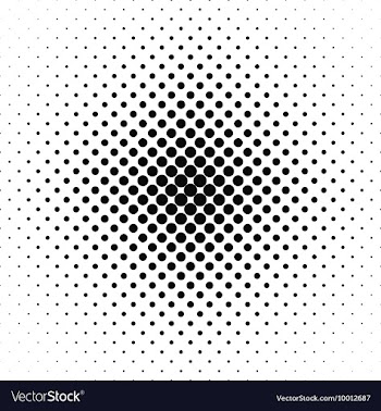 Black and White Geometric Patterned Background vector image