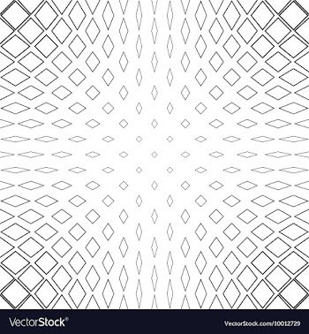 Black and White Geometric Patterned Background vector image