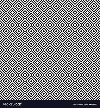 Black and White Geometric Patterned Background vector image