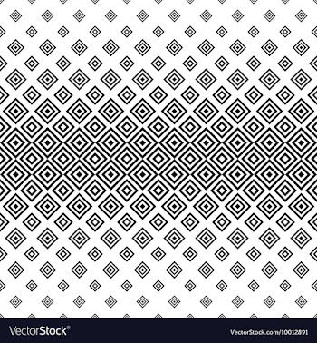 Black and White Geometric Patterned Background vector image