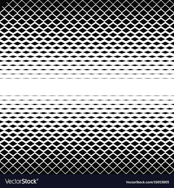 Black and White Geometric Patterned Background vector image