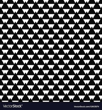 Black and White Geometric Patterned Background vector image