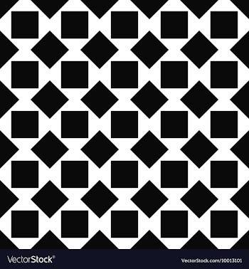 Black and White Geometric Patterned Background vector image