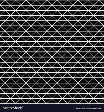 Black and White Geometric Patterned Background vector image